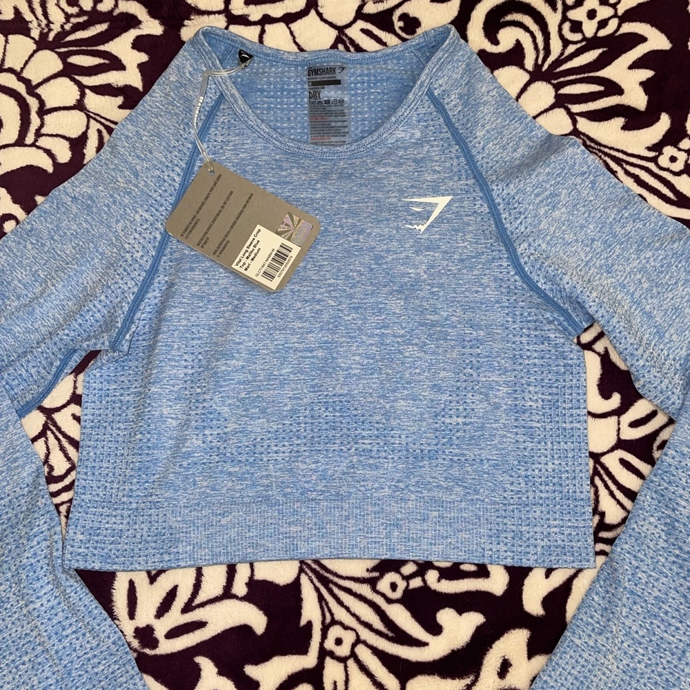 vital seamless gymshark crop top